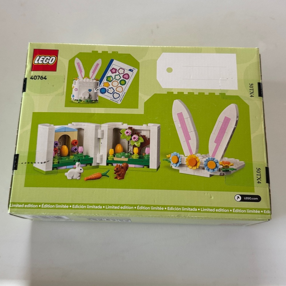 Lego Bunny Accessory Set - White and Pink - Picture 2 of 2